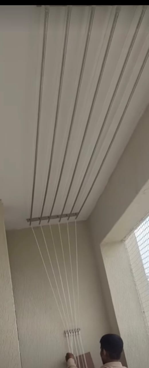 Cloth Hanger Installation 2